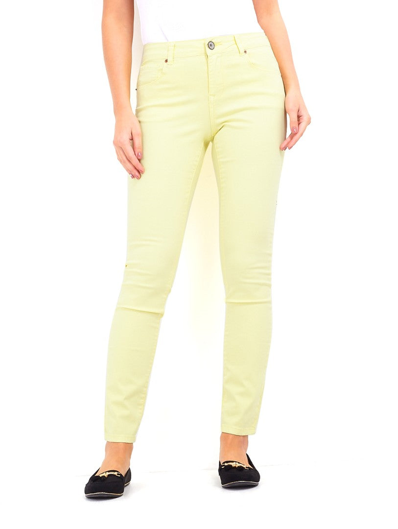 Nat Lemon Pastel Skinny Jeans