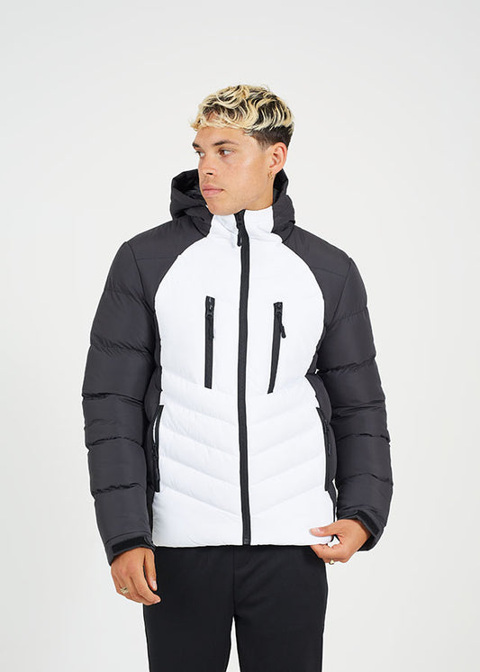 Mens Brave Soul White Jacket