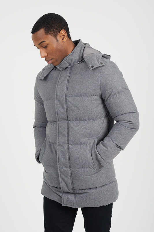 Mens Brave Soul Grey Jacket