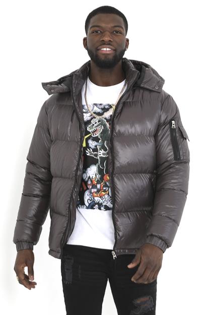 Grey Padded Jacket