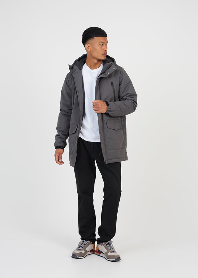 Mens Brave Soul Grey Jacket