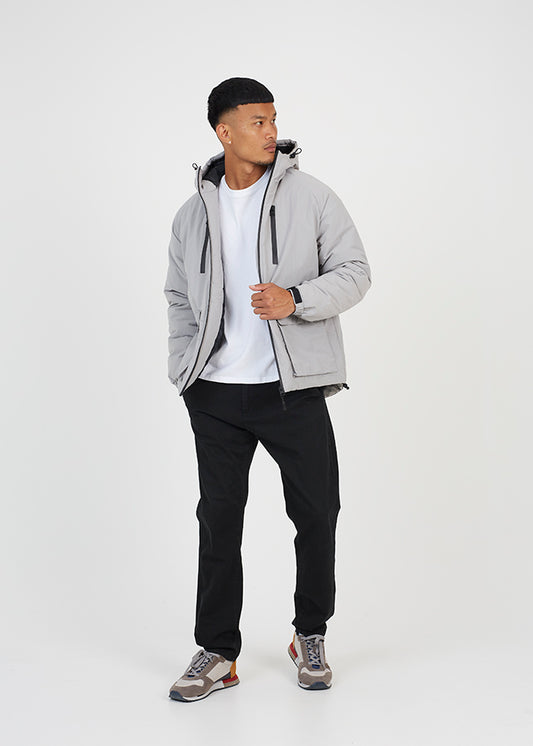 Mens Brave Soul Grey Jacket