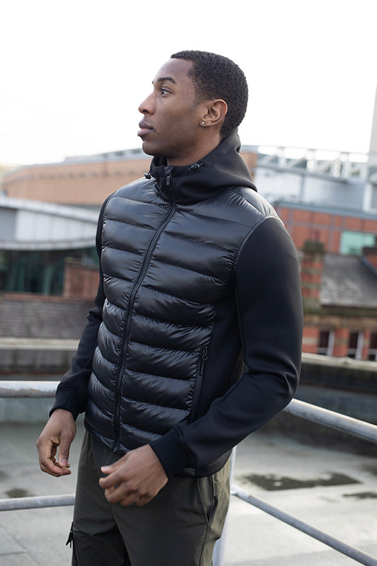 Mens Brave Soul Black Jacket