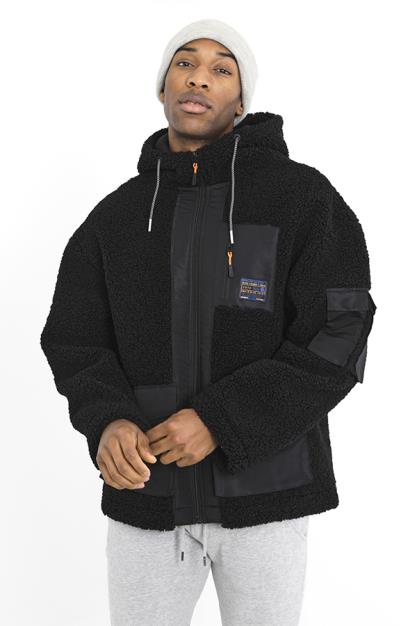 Full Zip Through 3 Piece Hood