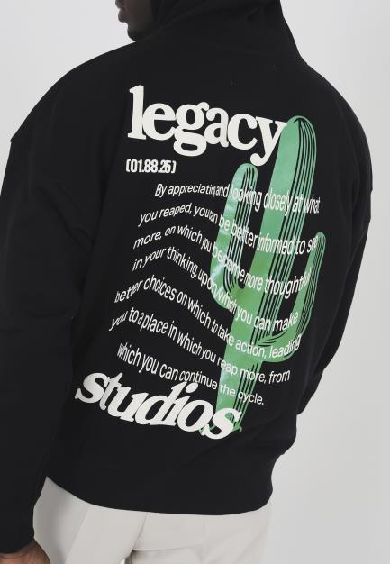 Legacy Studios Oversized Zip Through Hoodie