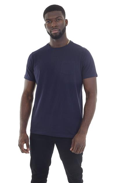 Short Sleeve T-Shirt With Rib Crew Neck