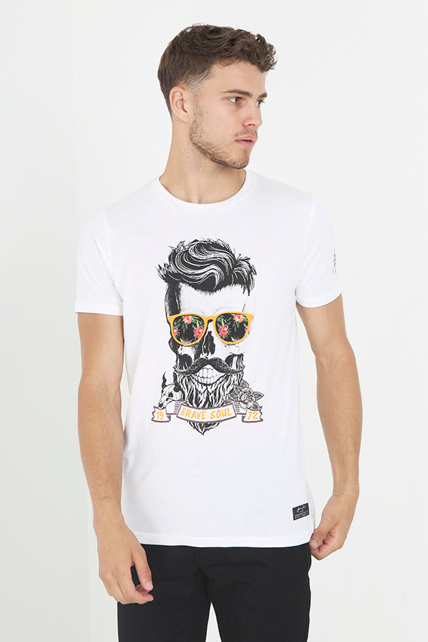 Crew Neck Short Sleeve T-Shirt