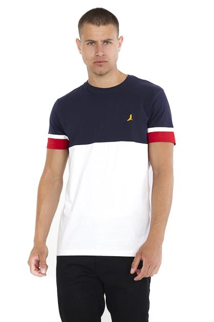 Short Sleeved 1X1 2X Ply Ribbed Crew Beck T-Shirt