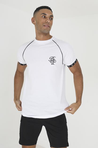 Mens Brave Soul White T-Shirt